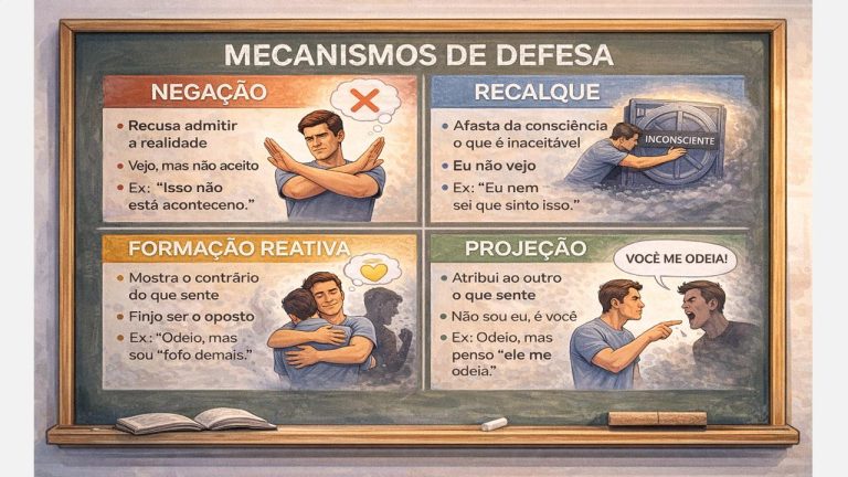 Transcrição dos Mecanismos de Defesa